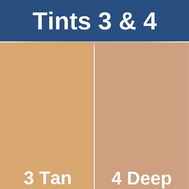 Samples (3&4) Medium to deeper skin tones