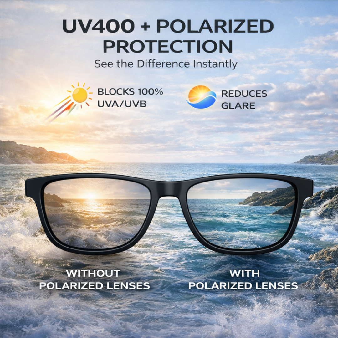 Ginger Armor Squint Stoppers Polarized Sunglasses